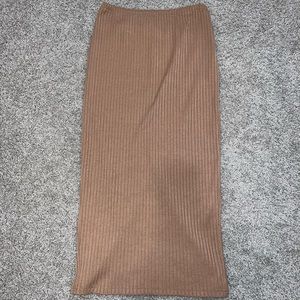 Stretch high waste skirt